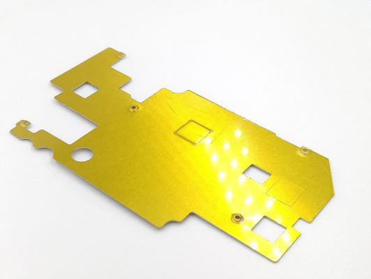 Custom Sheet Stamping Metal Parts , Copper Alloy Shielding And Cooling