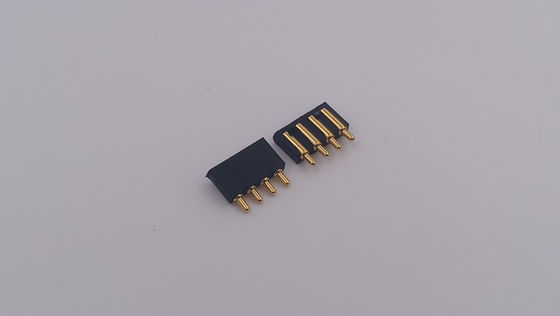 3 Pin Magnetic Pogo Connector Pitch 2.0mm Side Soldering For Battery Power Supply